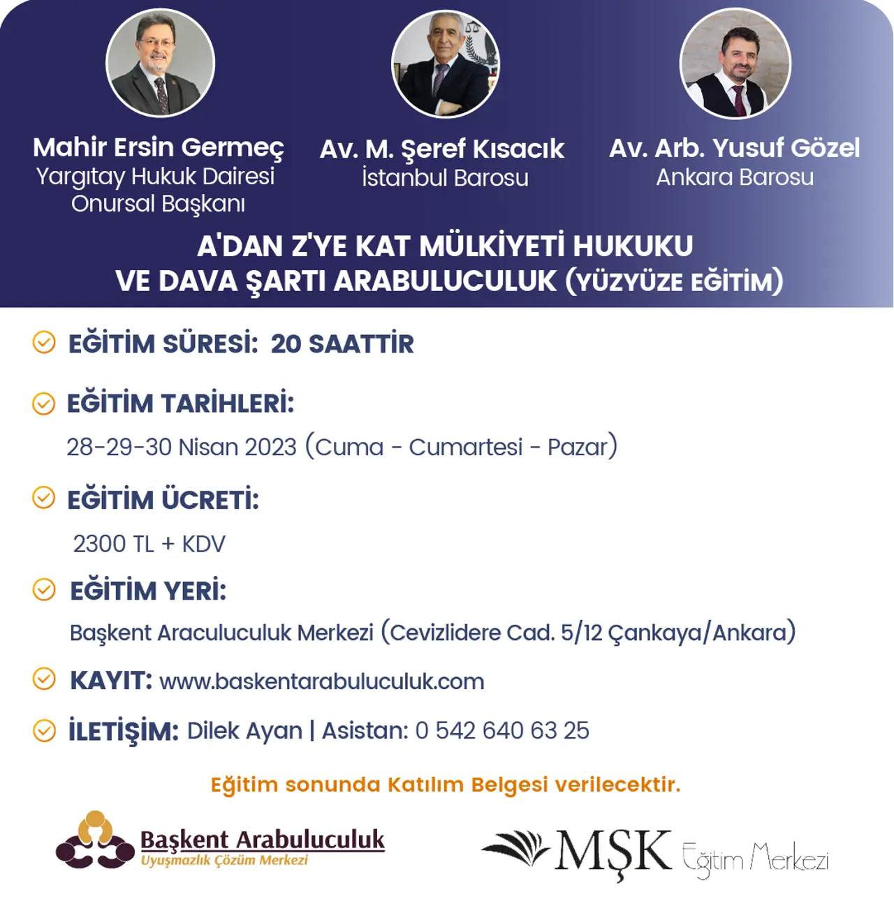 A'DAN Z'YE KAT MÜLKİYETİ HUKUKU VE DAVA ŞARTI ARABULUCULUK