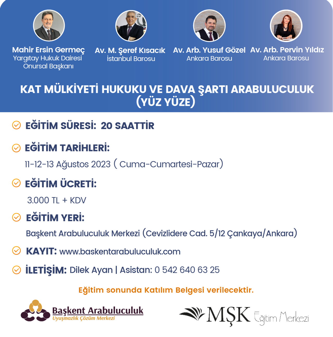 KAT MÜLKİYETİ HUKUKU VE DAVA ŞARTI ARABULUCULUK
